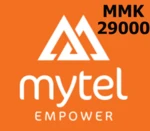 Mytel 29000 MMK Mobile Top-up MM