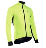 Cycling Jacket NorthWave Extreme H20 Jacket Yellow Fluo/Black