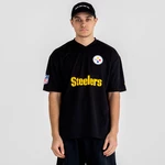 Pánské tričko New Era Wordmark Oversized NFL Pittsburgh Steelers, S