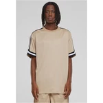 Men's Oversized Stripes Mesh T-Shirt - unionbeige