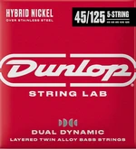 Dunlop DBHYN45125 String Lab Hybrid Nickel Cuerdas de bajo