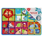 TEDDIES Puzzle magnetické deskové zvířata 24m+