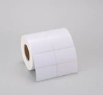 50*30*2000pcs double row bar code label printing sticker paper