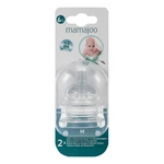 Mamajoo BPA silicone bottle pacifier twin M No.2 6 months +