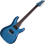 Schecter C-6 Deluxe Satin Metallic Light Blue Elektromos gitár