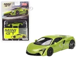 McLaren Artura Flux Green Metallic Limited Edition to 2040 pieces Worldwide 1/64 Diecast Model Car by True Scale Miniatures