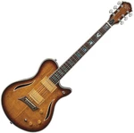Michael Kelly Hybrid Special Spalted B Spalted Burst Guitare semi-acoustique