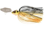 Fox rage třpytka chatterbait bladed jig black and gold - 21 g