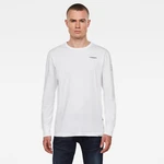 G-STAR T-shirt - Base R T LS white