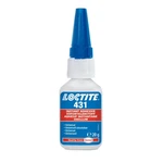 Vteřinové lepidlo, vhodné na kyselé povrchy, 20 g - Loctite 431