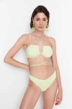 Trendyol Mint V Cut Bikini Bottom