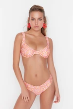 Női bikini felső Trendyol Patterned