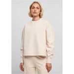 Women's Heavy Terry Garment Dye Crewneck Pink