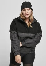 Women's compression jacket Sherpa Mix black/black