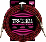 Ernie Ball Braided Straight Straight Inst Cable 5,5 m Droit - Droit Câble d'instrument