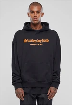 Men's Hustle Oversize Sweatshirt Black