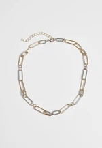 Necklace - gold and silver colors