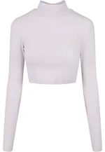 Women's Organic Long Sleeve Turtleneck - Lilac