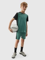 Chlapecké sportovní rychleschnoucí šortky - zelené
