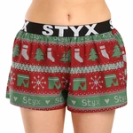 Women's briefs Styx art sports rubber Christmas knitted