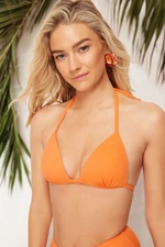 Trendyol Orange High Waist Hipster Bikini Bottom