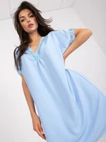 Dress-DHJ-SK-0123.60P-Light Blue