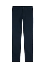 Tommy Hilfiger Nohavice - TAPERED TECH STRETCH TWILL FLEX modré