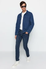 Trendyol Navy Blue Skinny Fit Jeans Denim Trousers