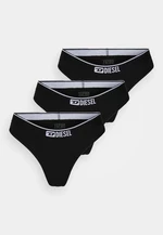 Diesel Panties - UFST-STARSEY-THREEPACK ST black