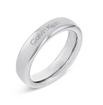 Calvin Klein Minimalistický ocelový prsten Pure Silhouettes 35000513 58 mm