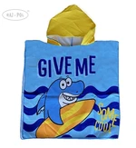 Raj-Pol Kids's Towel Beach Poncho Shark