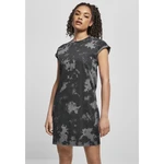 Women's bleached dress black/grey