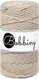 Bobbiny 3PLY Macrame Rope 3 mm 100 m Golden Beige Sznurek