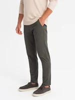 Ombre Men's uniform REGULAR FIT chino pants - khaki