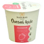 NATURAL JIHLAVA Ovsená kaša jahodová bez lepku natural 80 g