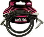 Ernie Ball Flat Ribbon Stereo Patch Cable 60 cm Oblic - Oblic Cablu patch