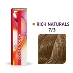 Wella Professionals Color Touch Rich Naturals profesionálna demi-permanentná farba na vlasy s multi-rozmernym efektom 7/3 60 ml