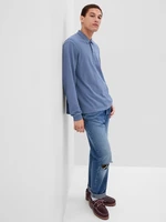 GAP Polo T-Shirt Pique Long Sleeve - Men