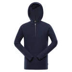 Men's hooded sweater nax NAX POLIN mood indigo