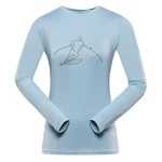 Women's quick-drying T-shirt ALPINE PRO LOUSA aquamarine variant pa