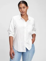 GAP Bílá dámská košile perfect shirt