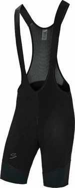 Spiuk Helios Bib Shorts Black XL Nadrág kerékpározáshoz