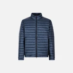 Dark blue men's down jacket Geox Dereck - Men