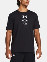 Under Armour Men's T-shirt UA Bball Net Icon SS - Men's