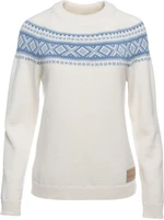 Dale of Norway Vågsøy Womens Wool Sweater Off White/Blueshadow L Sweter