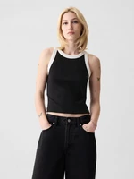 Čierny dámsky crop top GAP