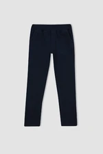 DEFACTO Boys Navy Blue Gabardine School Trousers