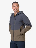 Men's Green-Blue Softshell Jacket Hannah Shelton Lite