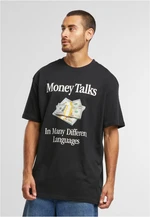 Men's T-shirt Money Talks Oversize black