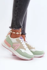 Women's sneakers made of Multicolor Vinelli eco leather